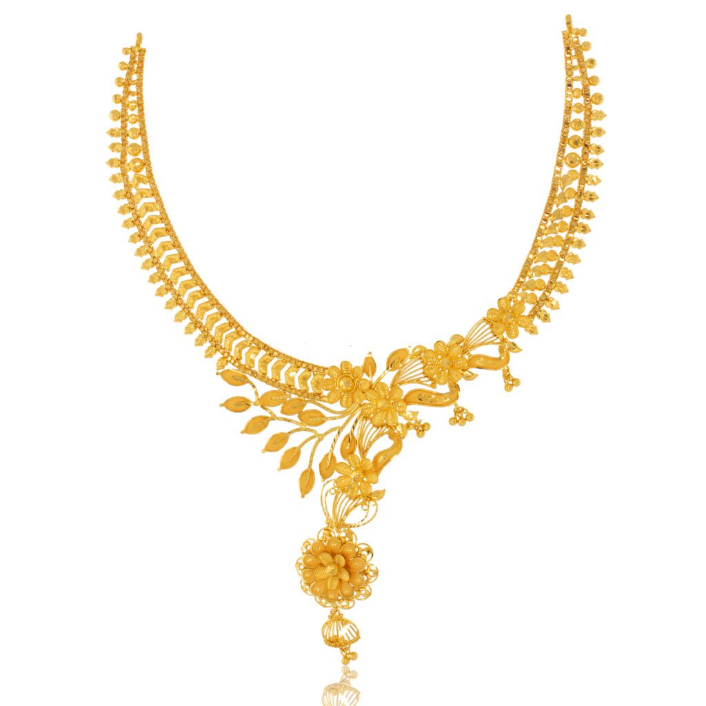 20+ Gold Necklace Design For Its Richness and Beauty