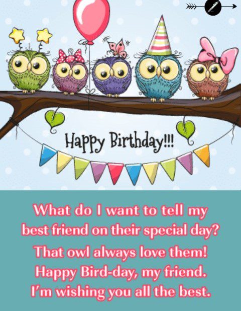 Funny Happy Birthday Wishes For close Best Friend