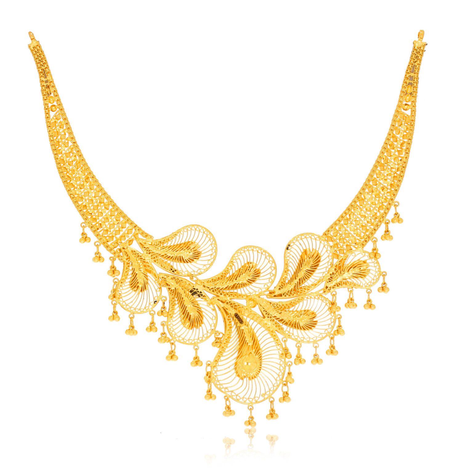 20+ Gold Necklace Design For Its Richness and Beauty