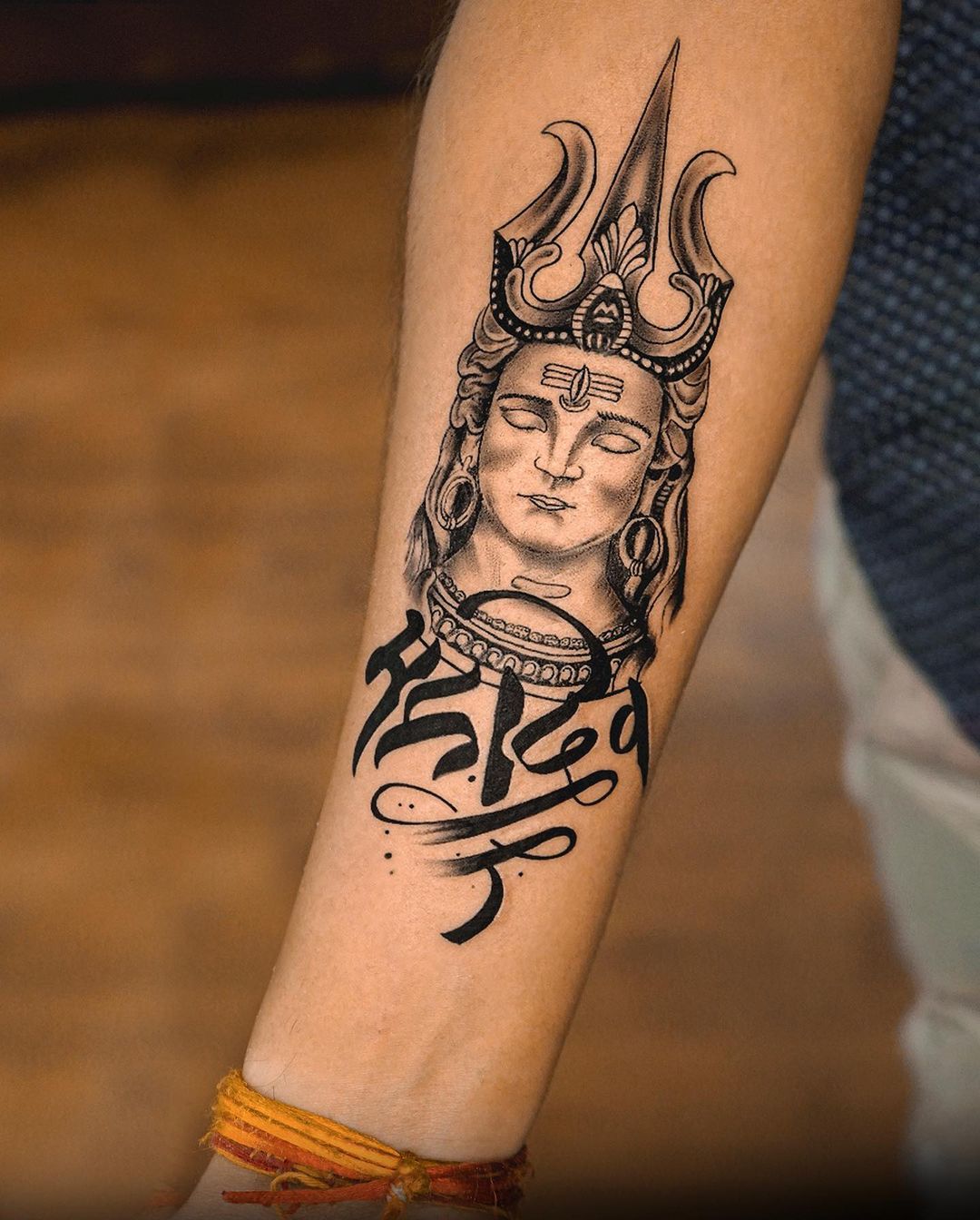 shiva tattoo small