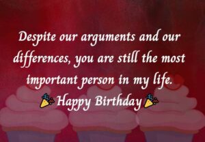 Sweet & Funny Happy Birthday wish for Sister in English