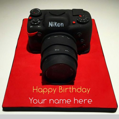 birthday cake with photo