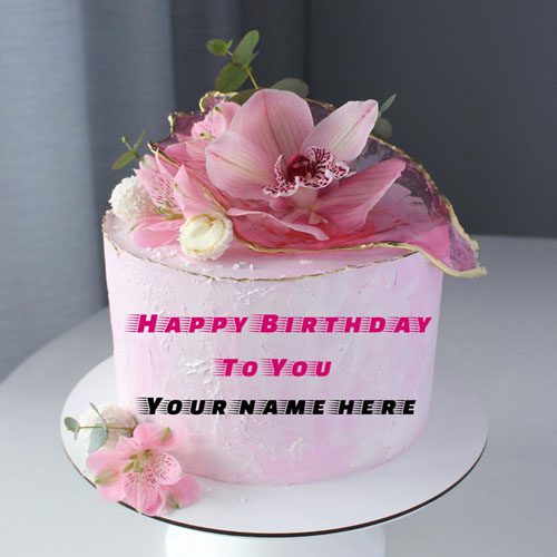 birthday cake with name edit