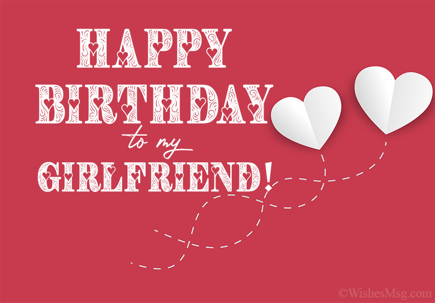 wishing happy birthday girlfriend