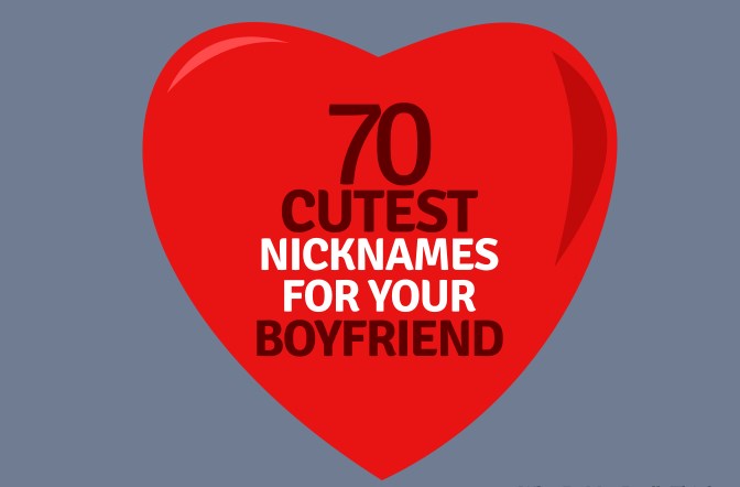 boyfriend cute nicknames