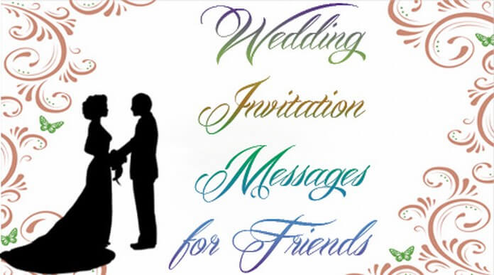 invitation wedding message