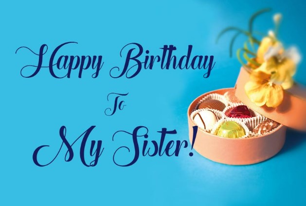 birthday wish to younger sister