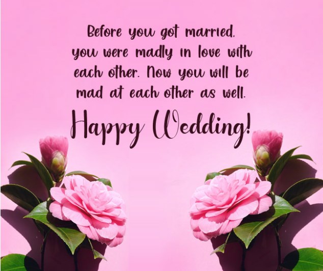 funny wish for marriage