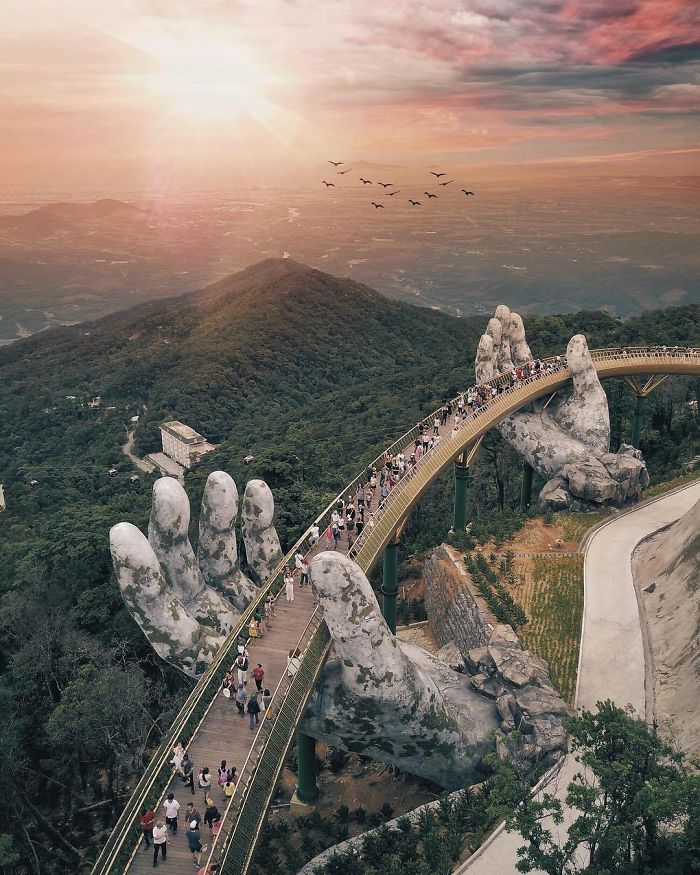 Magical Bridge In Vietnam