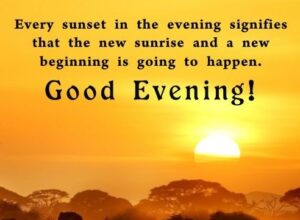 100+ Best Good Evening Messages, Wishes & Quotes