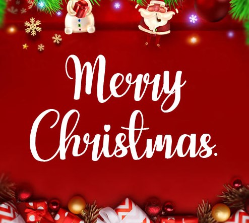 wishing merry christmas