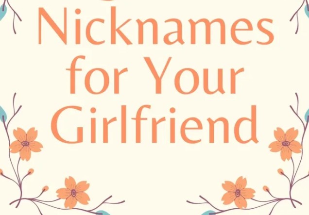cute girlfriend nicknames