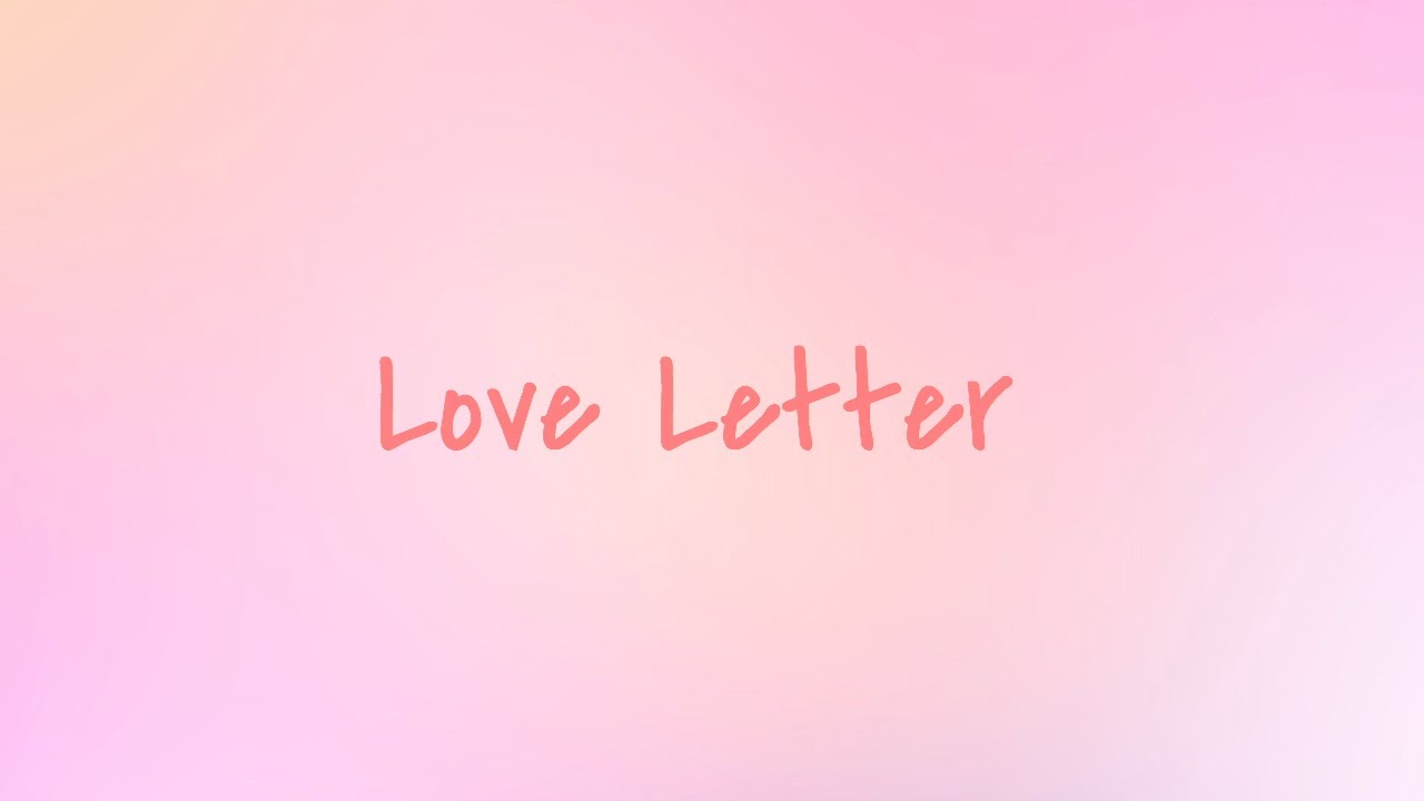 love letter for girlfriend