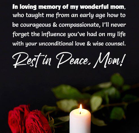 Heartfelt messages for mom