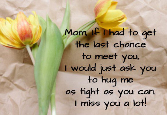 Heartfelt messages for mom